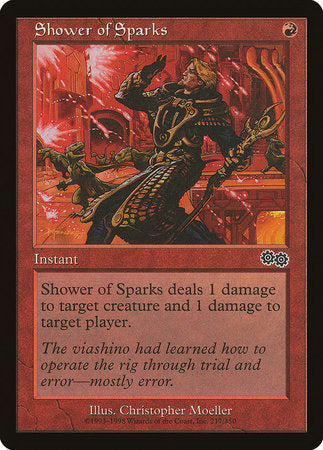 Shower of Sparks [Urza's Saga] | Good Games North