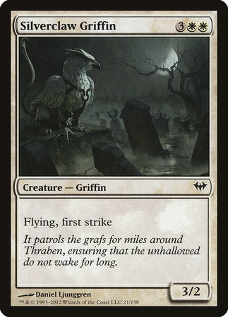Silverclaw Griffin [Dark Ascension] | Good Games North