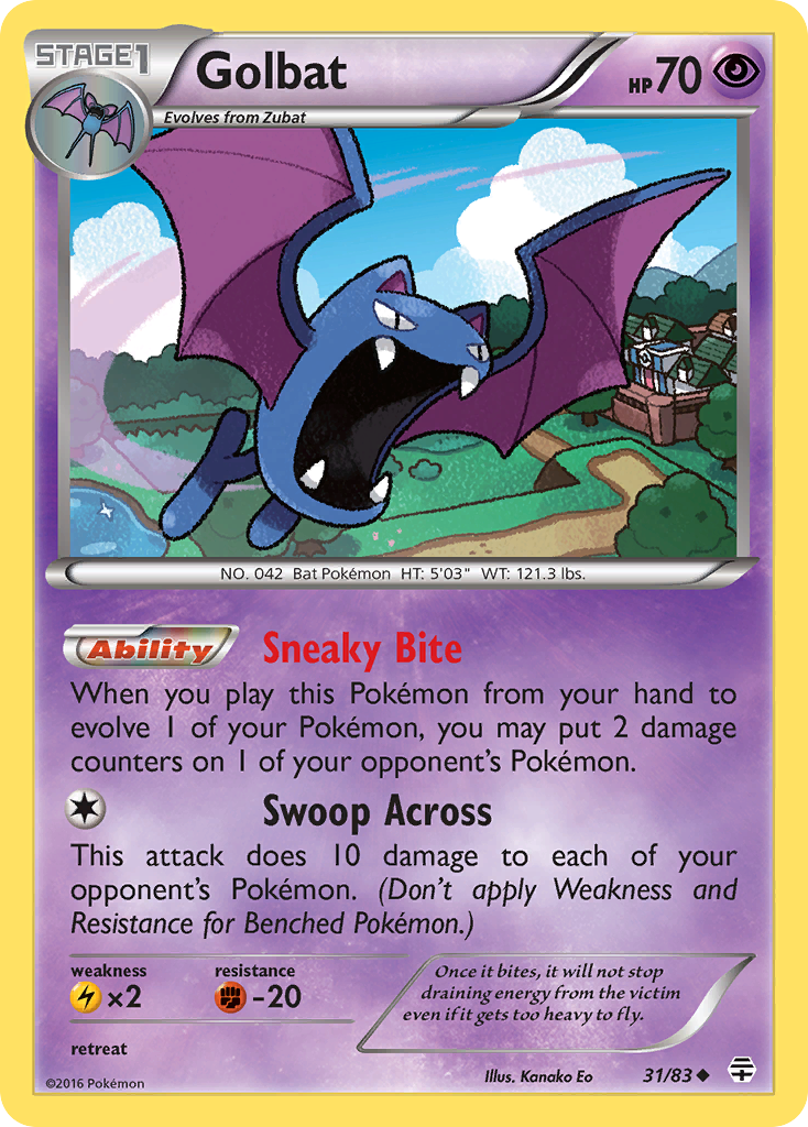 Golbat (31/83) [XY: Generations] | Good Games North