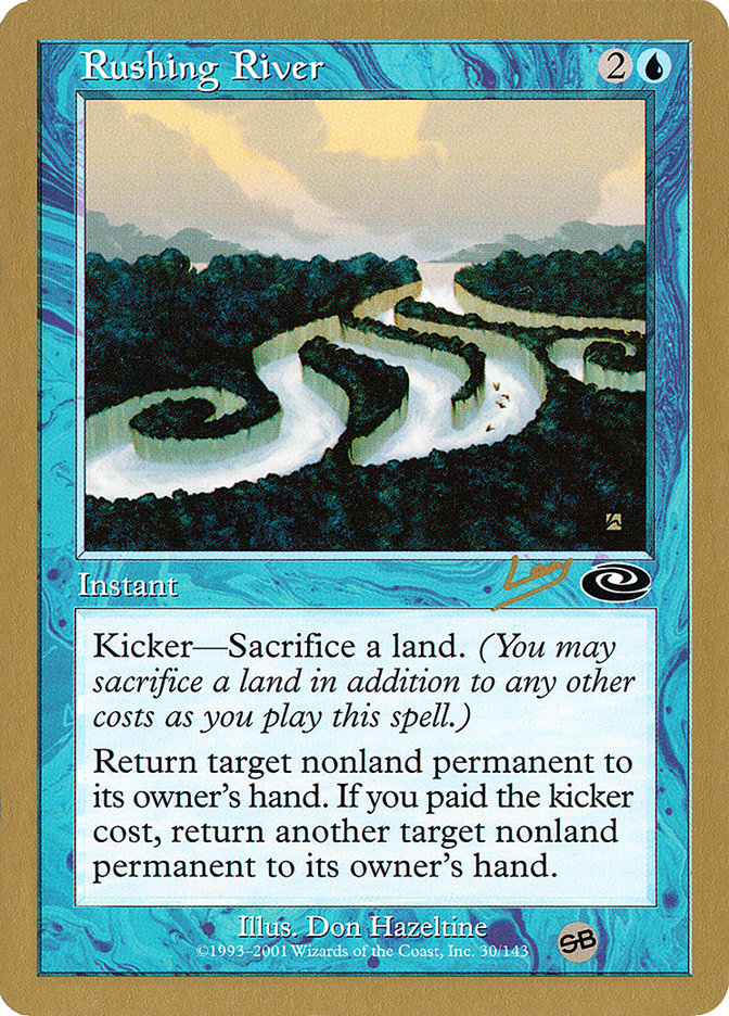 Rushing River (Raphael Levy) (SB) [World Championship Decks 2002] | Good Games North