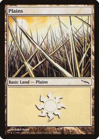 Plains (290) [Mirrodin] | Good Games North