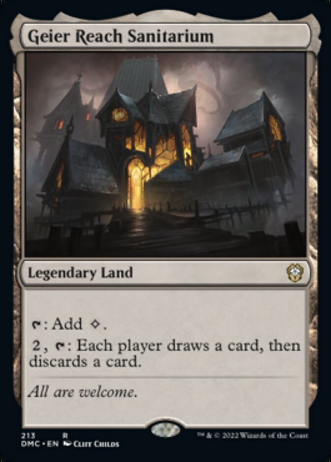 Geier Reach Sanitarium [Dominaria United Commander] | Good Games North
