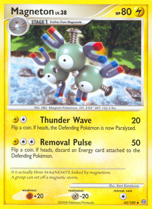 Magneton (43/100) [Diamond & Pearl: Stormfront] | Good Games North