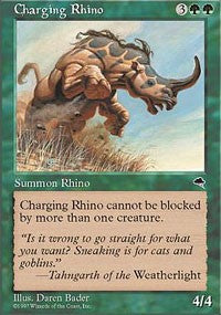 Charging Rhino [Tempest] | Good Games North