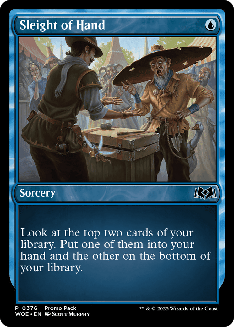 Sleight of Hand (Promo Pack) [Wilds of Eldraine Promos] | Good Games North