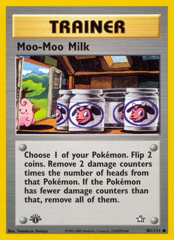 Moo-Moo Milk (101/111) [Neo Genesis 1st Edition] | Good Games North