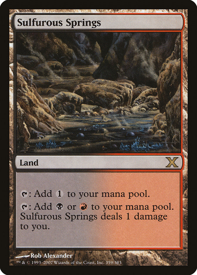 Sulfurous Springs [Tenth Edition] | Good Games North