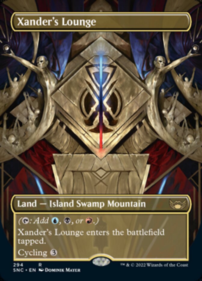 Xander's Lounge (Borderless Alternate Art) [Streets of New Capenna] | Good Games North