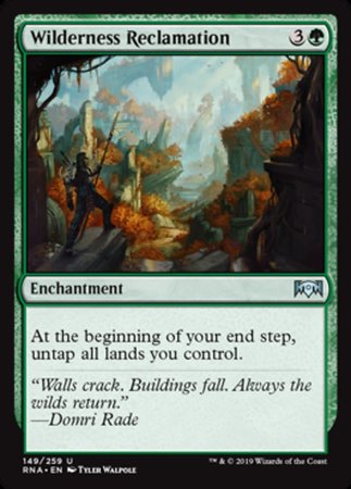 Wilderness Reclamation [Ravnica Allegiance] | Good Games North