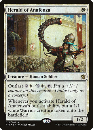 Herald of Anafenza [Khans of Tarkir Promos] | Good Games North
