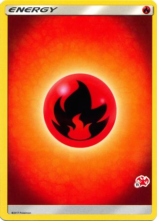 Fire Energy (Charizard Stamp #11) [Battle Academy 2020] | Good Games North