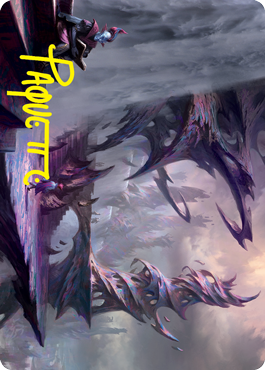 Prismari Campus Art Card (Gold-Stamped Signature) [Strixhaven: School of Mages Art Series] | Good Games North
