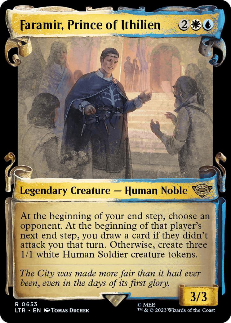 Faramir, Prince of Ithilien [The Lord of the Rings: Tales of Middle-Earth Showcase Scrolls] | Good Games North