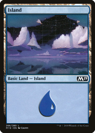 Island (266) [Core Set 2019] | Good Games North