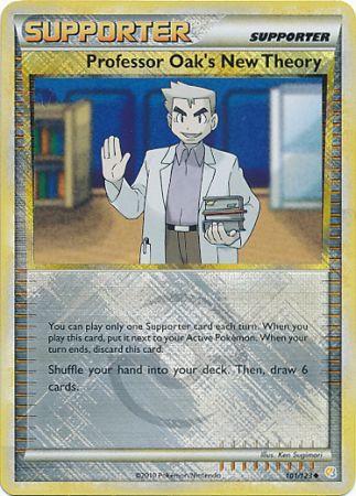 Professor Oak's New Theory (101/123) (League Promo) [HeartGold & SoulSilver: Base Set] | Good Games North