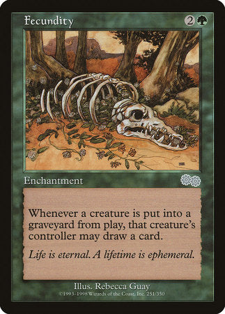 Fecundity [Urza's Saga] | Good Games North