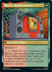 Blaster, Combat DJ // Blaster, Morale Booster [Universes Beyond: Transformers] | Good Games North