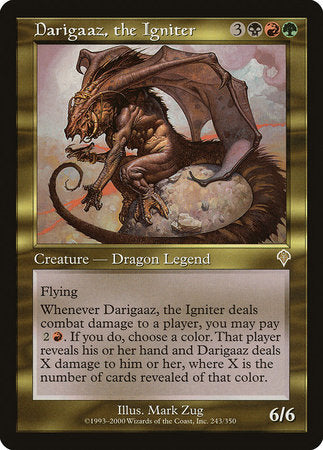 Darigaaz, the Igniter [Invasion] | Good Games North