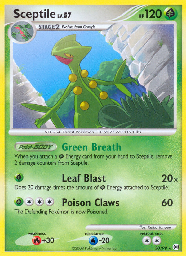 Sceptile (30/99) [Platinum: Arceus] | Good Games North