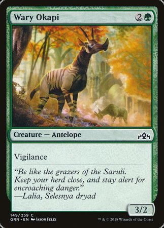 Wary Okapi [Guilds of Ravnica] | Good Games North