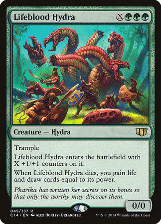 Lifeblood Hydra [Commander 2014] | Good Games North