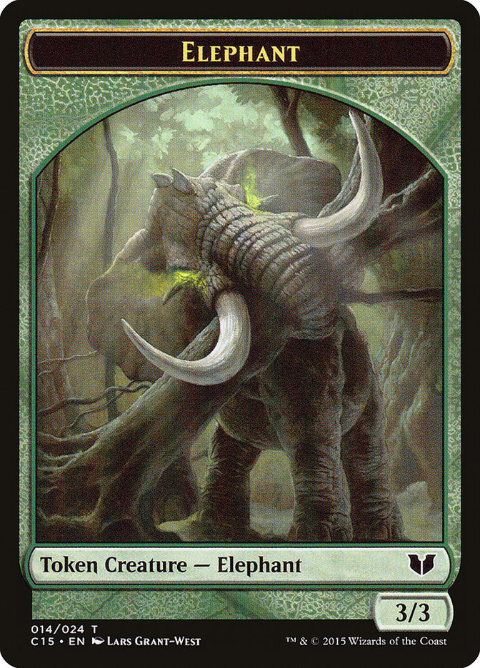 Elephant Token [Commander 2015 Tokens] | Good Games North