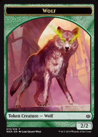 Wolf Token [War of the Spark Tokens] | Good Games North