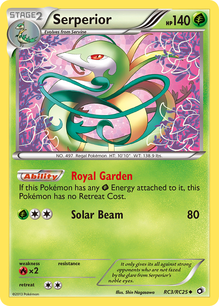 Serperior (RC3/RC25) [Black & White: Legendary Treasures] | Good Games North