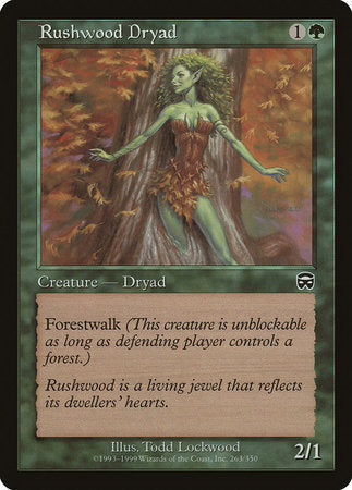 Rushwood Dryad [Mercadian Masques] | Good Games North