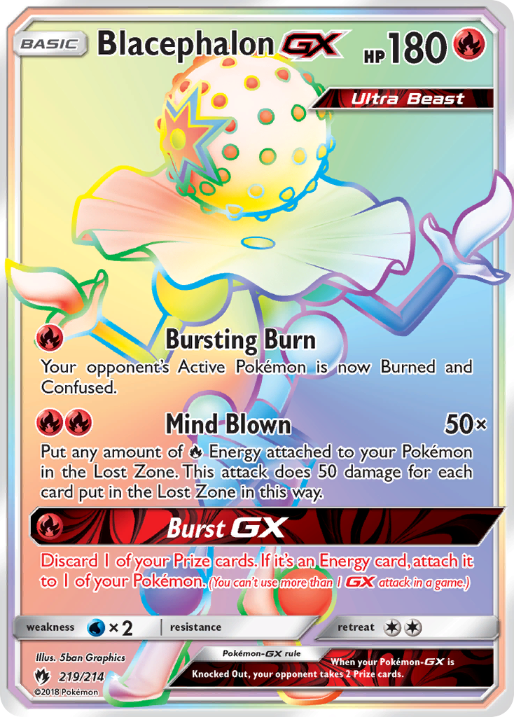 Blacephalon GX (219/214) [Sun & Moon: Lost Thunder] | Good Games North