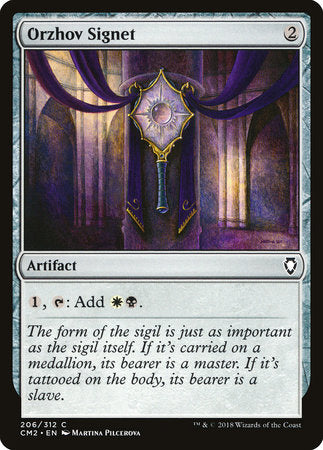 Orzhov Signet [Commander Anthology Volume II] | Good Games North