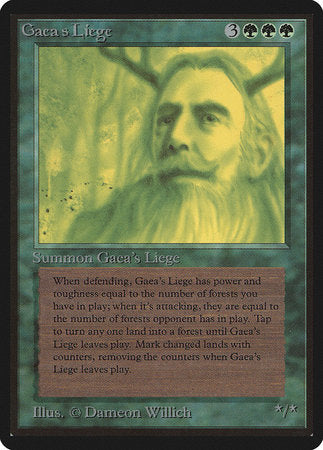 Gaea's Liege [Limited Edition Beta] | Good Games North