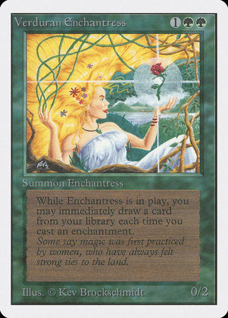 Verduran Enchantress [Unlimited Edition] | Good Games North