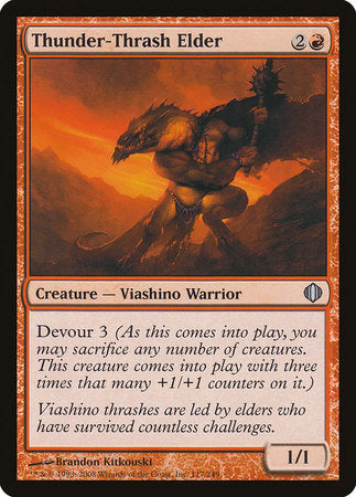 Thunder-Thrash Elder [Shards of Alara] | Good Games North