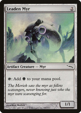 Leaden Myr [Mirrodin] | Good Games North