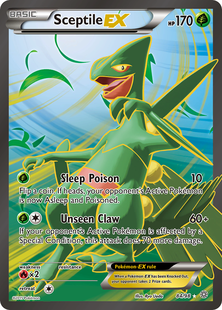 Sceptile EX (84/98) [XY: Ancient Origins] | Good Games North