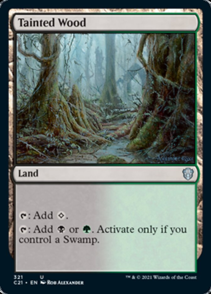 Tainted Wood [Commander 2021] | Good Games North