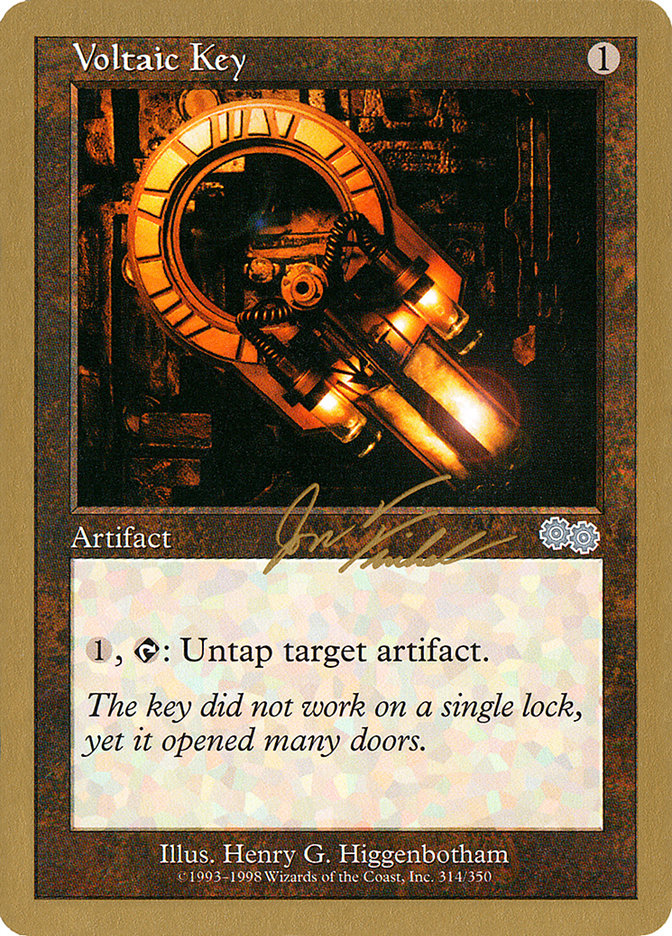 Voltaic Key (Jon Finkel) [World Championship Decks 2000] | Good Games North