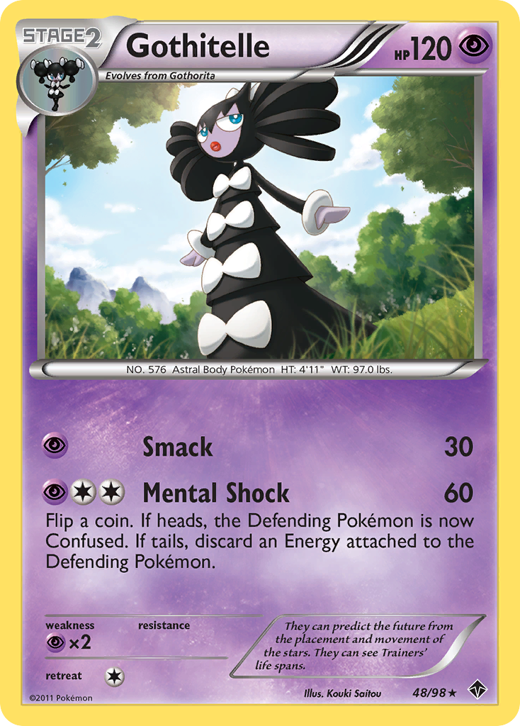 Gothitelle (48/98) [Black & White: Emerging Powers] | Good Games North