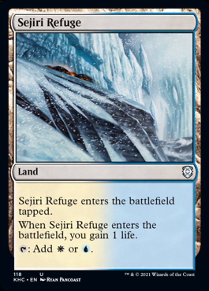 Sejiri Refuge [Kaldheim Commander] | Good Games North