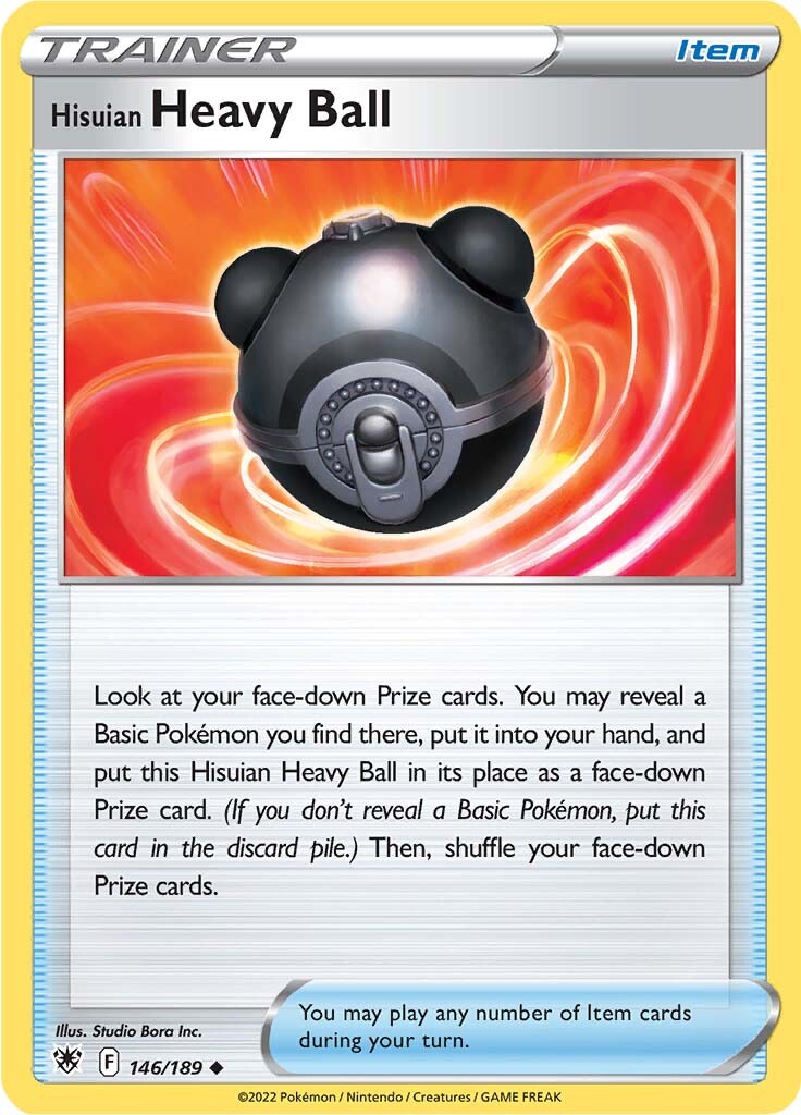 Hisuian Heavy Ball (146/189) [Sword & Shield: Astral Radiance] | Good Games North