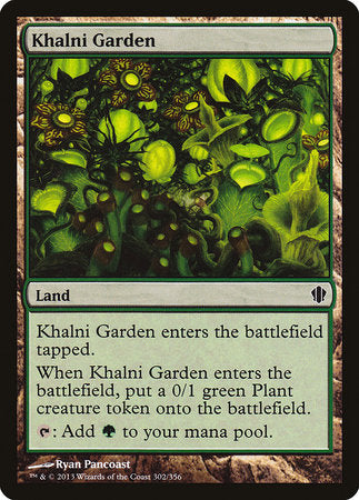Khalni Garden [Commander 2013] | Good Games North