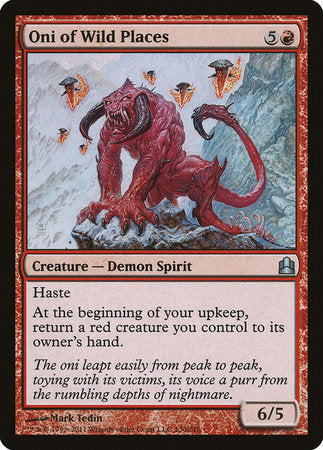 Oni of Wild Places [Commander 2011] | Good Games North