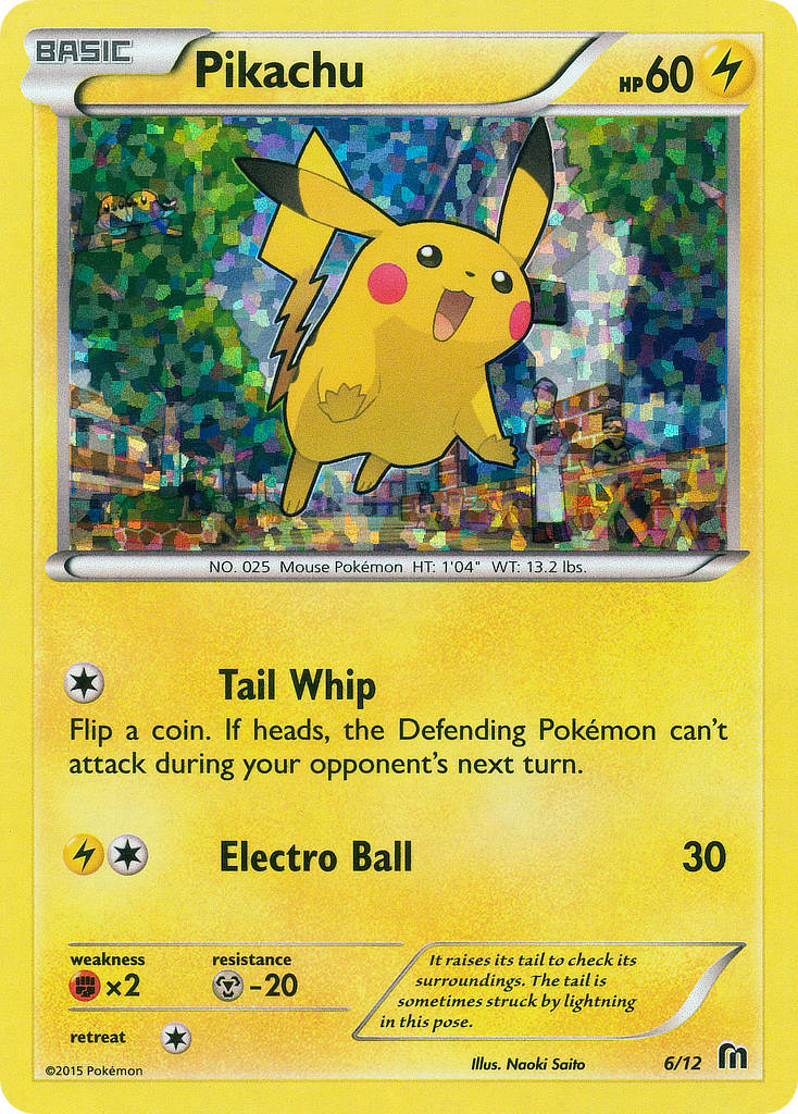 Pikachu (6/12) [McDonald's Promos: 2015 Collection] | Good Games North