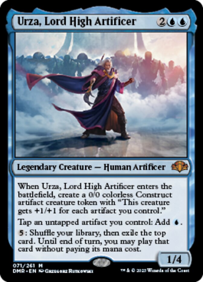 Urza, Lord High Artificer [Dominaria Remastered] | Good Games North