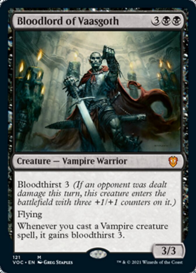 Bloodlord of Vaasgoth [Innistrad: Crimson Vow Commander] | Good Games North