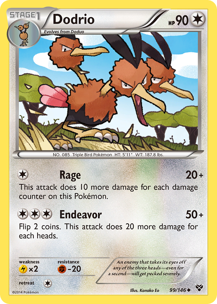 Dodrio (99/146) [XY: Base Set] | Good Games North