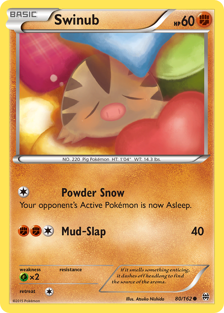 Swinub (80/162) [XY: BREAKthrough] | Good Games North