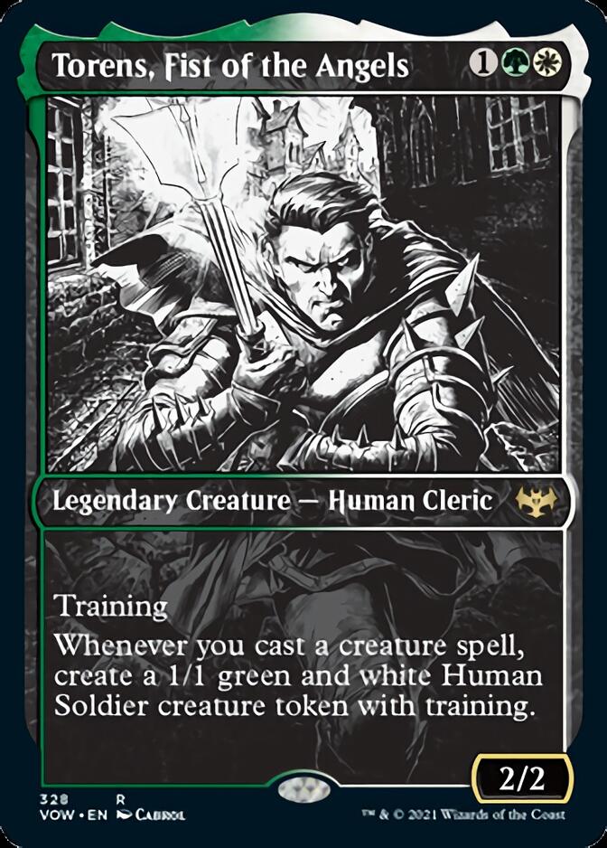Torens, Fist of the Angels (Showcase Eternal Night) [Innistrad: Crimson Vow] | Good Games North