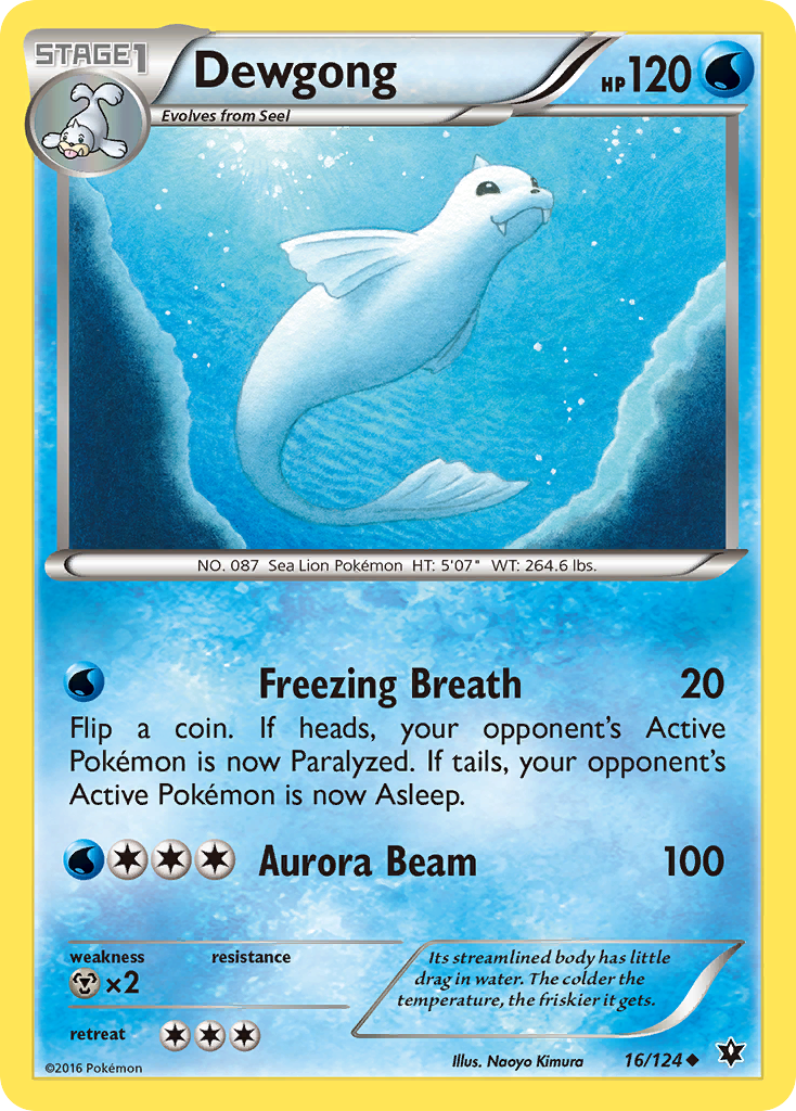 Dewgong (16/124) [XY: Fates Collide] | Good Games North